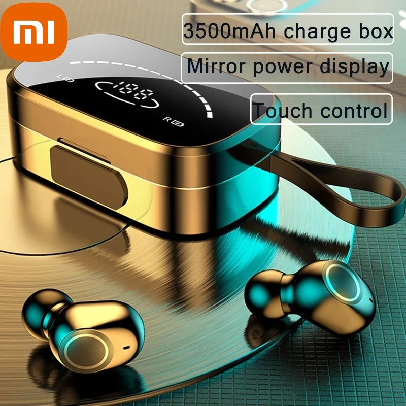 

xiaomi TWS Bluetooth 5.0 Earphones 3500mAh Charging Box Wireless Headphone 9D Stereo Earbuds Headsets With Microphone