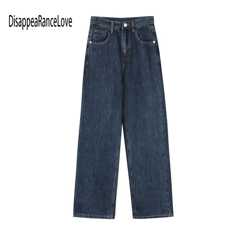 Women High Waist Denim Jeans Vintage Slim Mom Style Pencil Jeans High Quality Basic Denim Pants For 4 Season