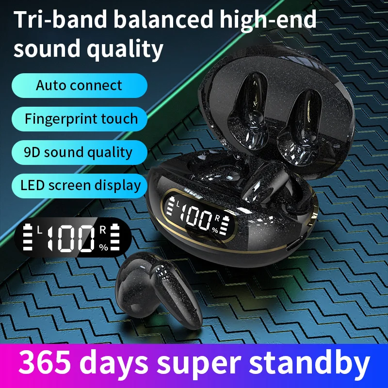

TWS-наушники KINGSTAR с поддержкой Bluetooth 5,2 и сенсорным управлением