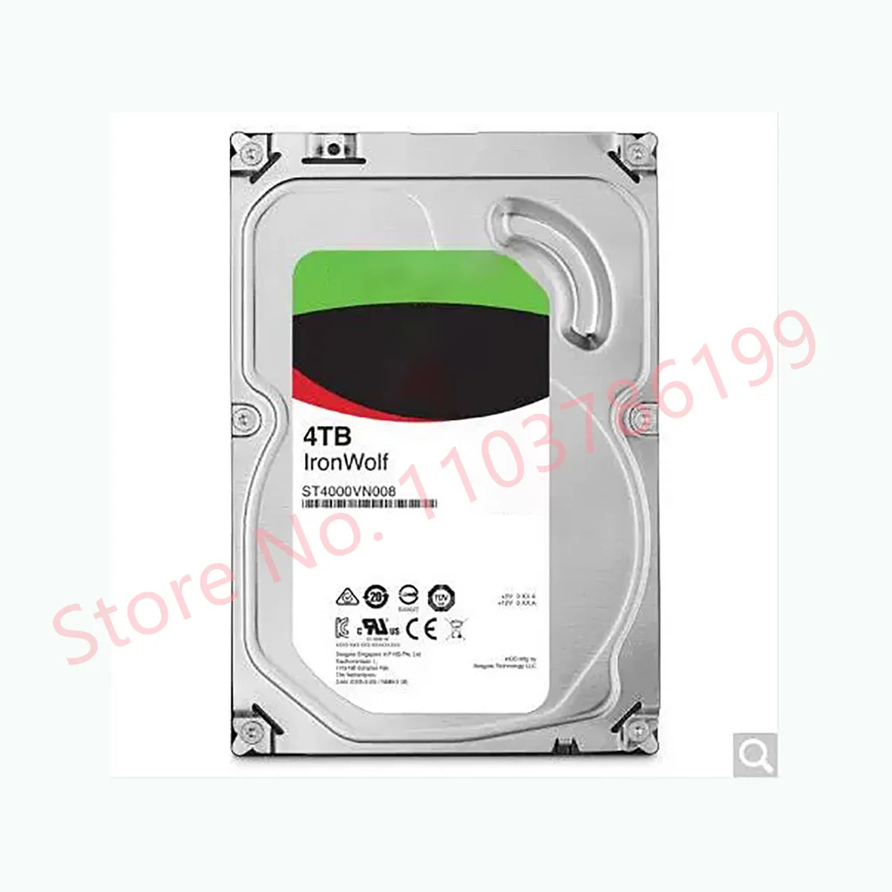 Для Sea-gate 4 ТБ 64 Мб 5900 об/мин 3 5 дюйма NAS жесткий диск SATA интерфейс для IRONEOIF Series ST4000VN006