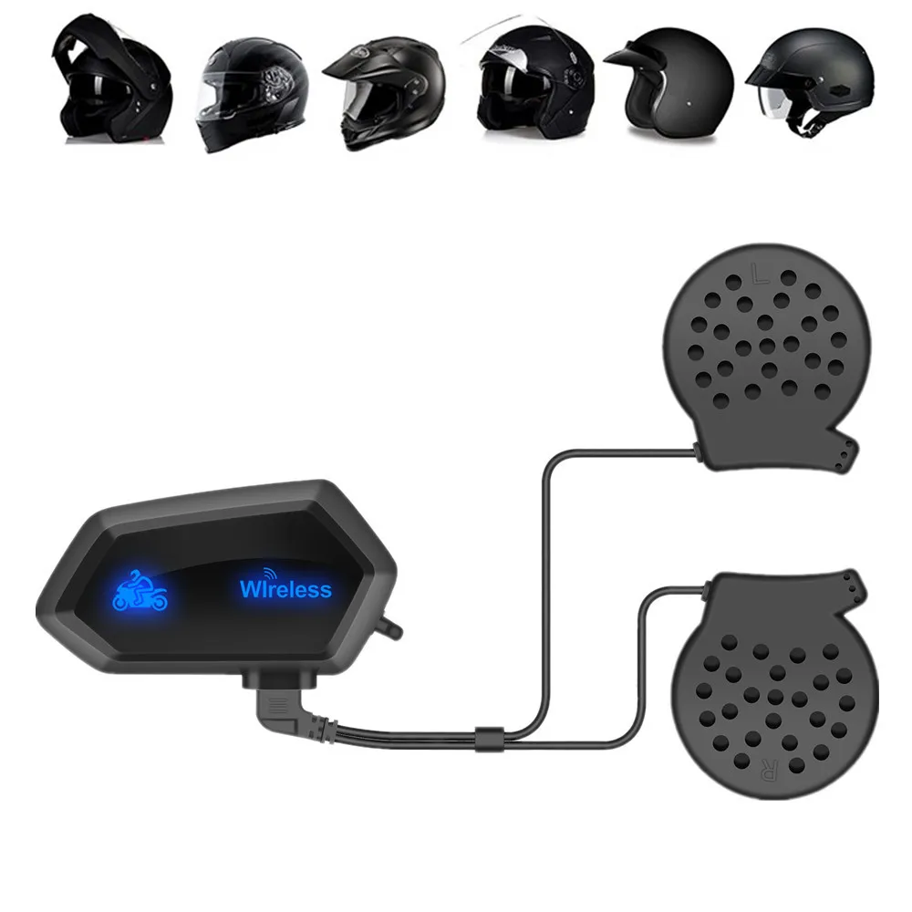 

Bluetooth-гарнитура для мотоциклетного шлема, водонепроницаемая