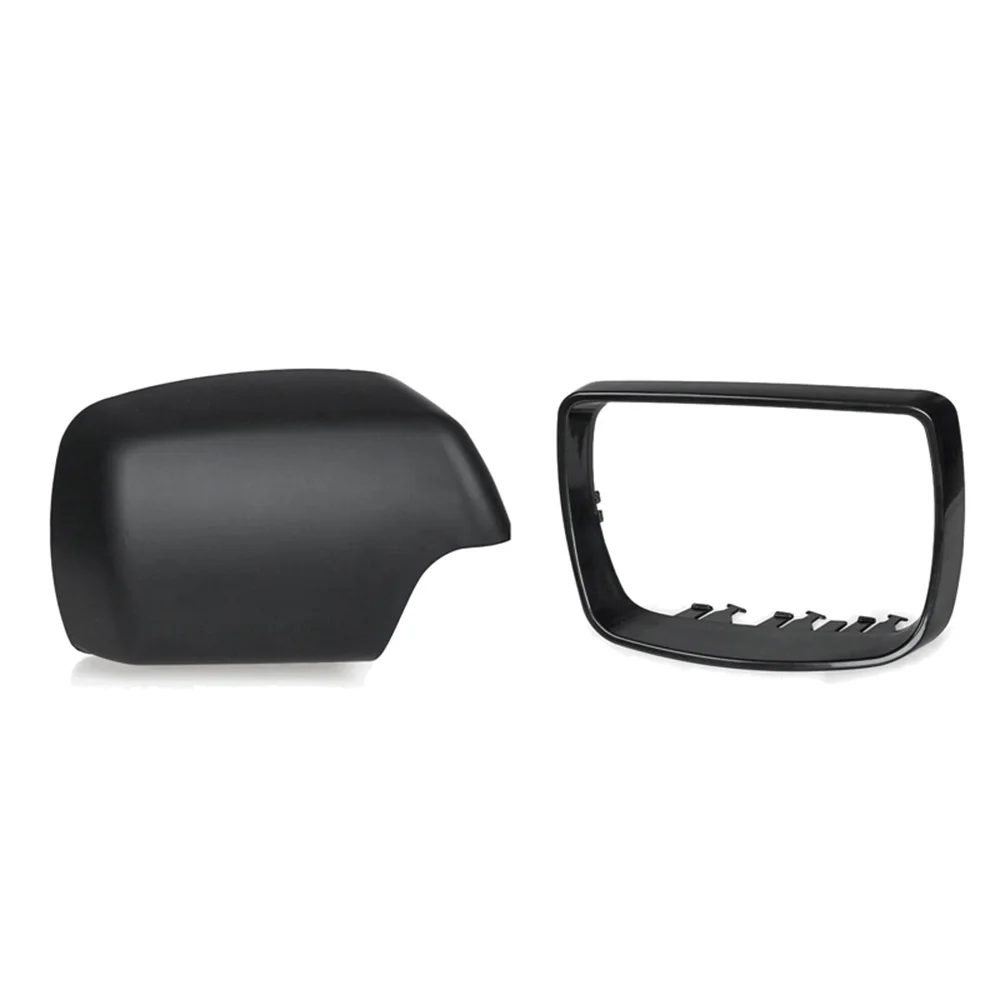 1PCS Left/Right Side RearView Mirror Cover Cap & Trim Ring for BMW X5 E53 2000-2006 X5 3.0i E53 2002-2003 X5 4.4i E53 2002-2003
