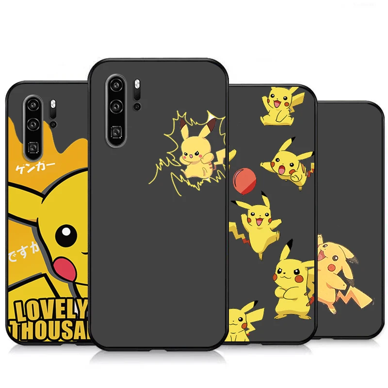 

Pikachu Pokémon Phone Cases For Huawei Honor P Smart Z P Smart 2019 Huawei Honor P Smart 2020 Cases Soft TPU Carcasa Funda