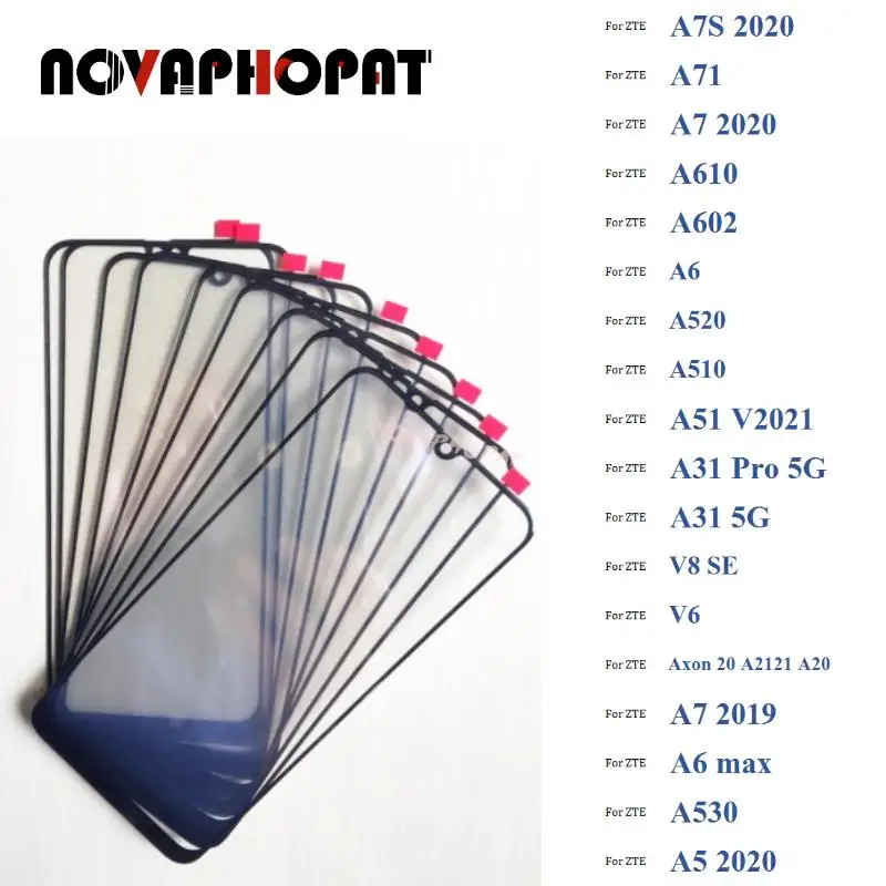 Передний дигитайзер ЖК-датчик сенсорный экран стеклянная панель объектива для ZTE