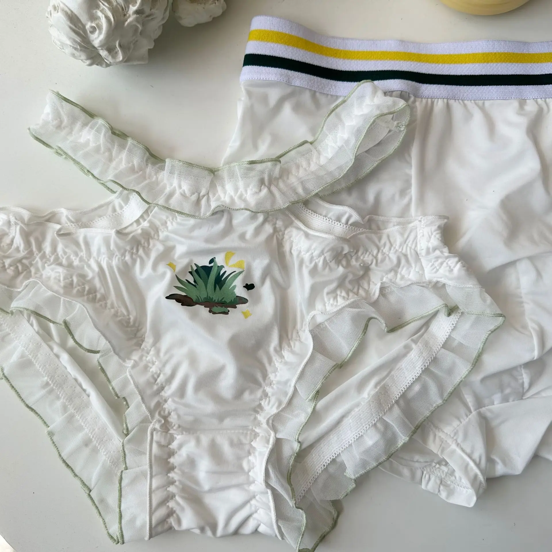 

Нижнее белье для подростков, забавное мультяшное ажурное нижнее белье для пар, мужские боксеры, шорты, женские брюки