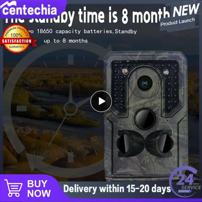 

1/2/3PCS Trail Camera Wildlife Camera with Night Vision 16MP 1080P Motion Activated Outdoor Trap Camera IP66 Waterproof Wildlife