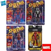 hasbro marvel legends series spider man deadpool 6 inch collectible action figure toy retro collection model 15cm