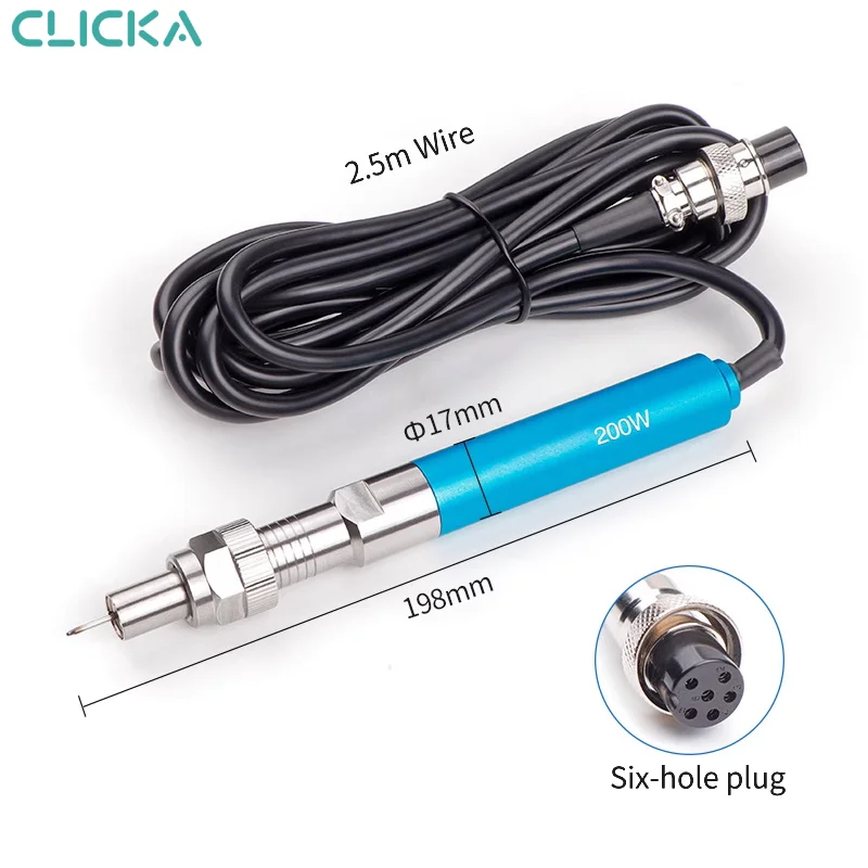 

911G/501G Metal Automatic Soldering Machine Handle 150W/200W/320W High-power Soldering Iron Temperature Controller Accessories