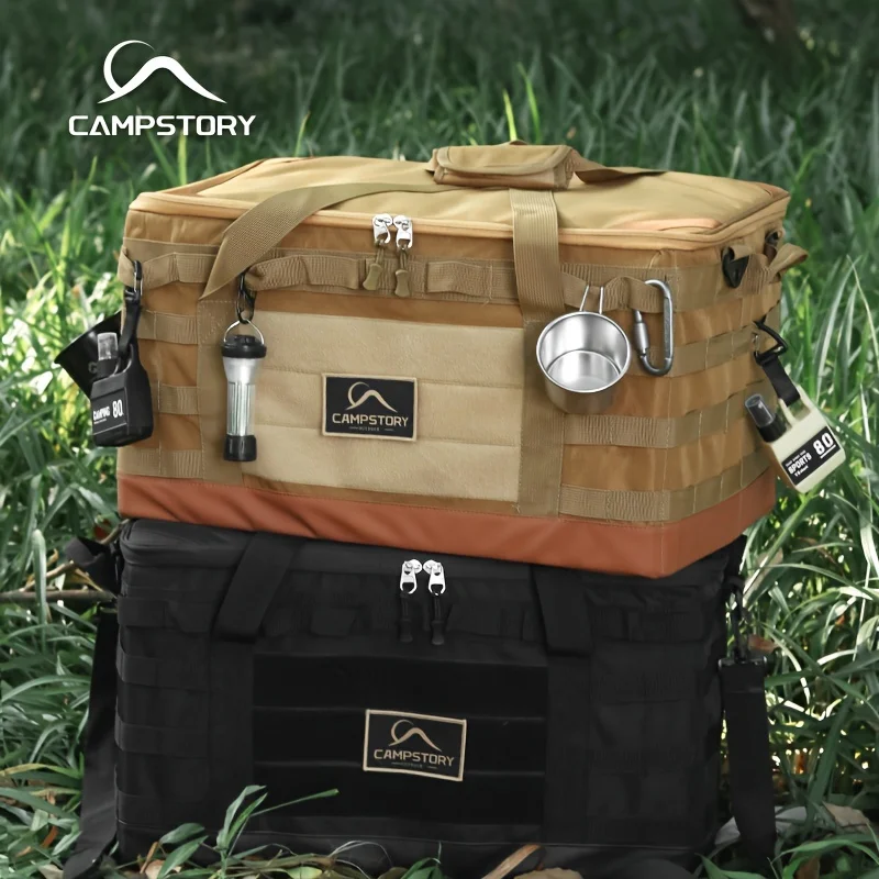 1 шт. 60 л сумка для хранения столовой посуды кемпинга большой емкости портативная