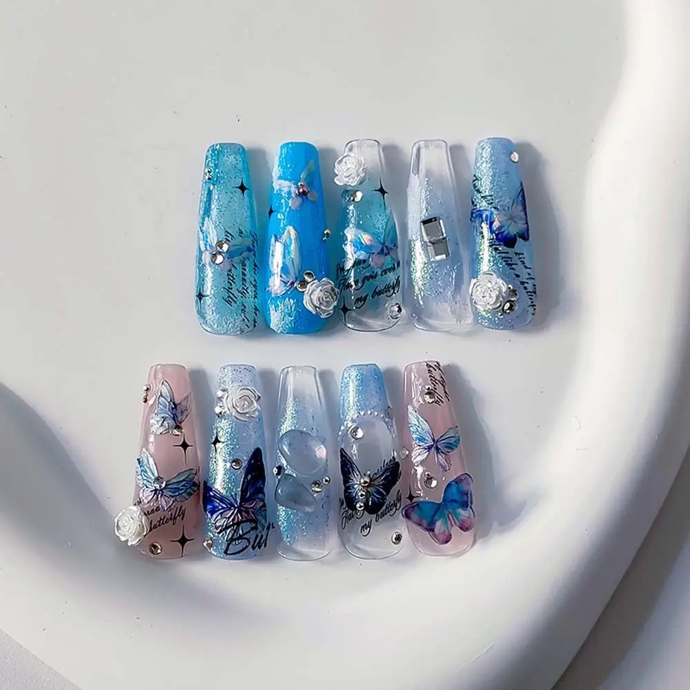 

Gold Silver Wing Manicure Appliqué Butterfly Appliqué Bohemian Style Nail Appliqué Moon Appliqué Nail Sticker