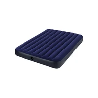 inflatable bed dark blue flocking double lunch break bed air bed travel car mattress