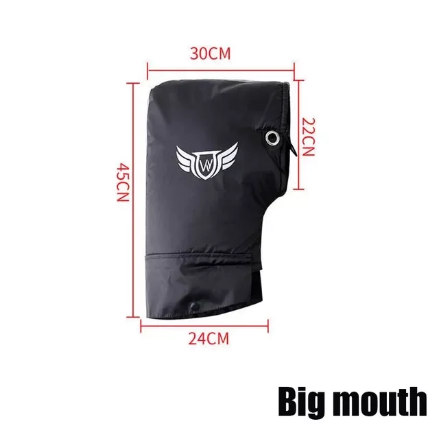 1pair Waterproof Warm Motorcycle Handlebar Mitts Hand Motorbike Muffs Gloves Cover Scooters Snowmobiles Warm Handle Cover enlarge