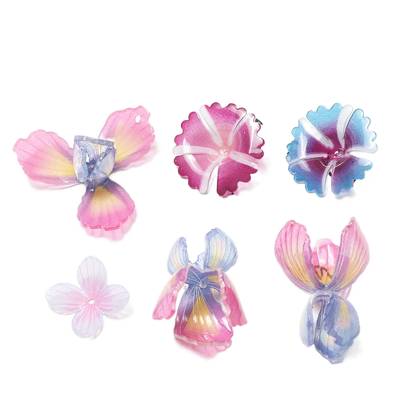 

Полуоткрытые бутоны, цветок, термоусадочная деталь, прямая перфорация, «сделай сам», ювелирные изделия ручной работы, серьги, шпилька, аксес...