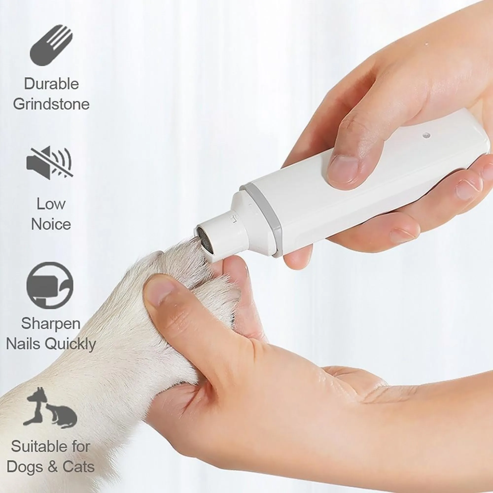 Электрический Триммер Для Ногтей Youpin Кошек И Собак Перезаряжаемый USB-инструмент