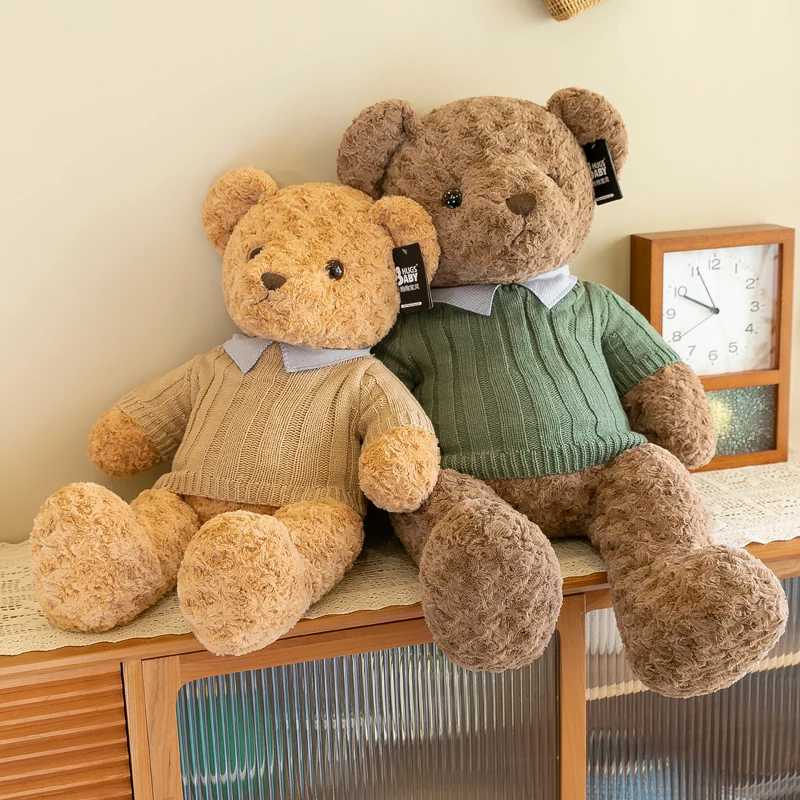 

Плюшевый медведь, плюшевая игрушка, кукла, медведь, подарок на День святого Валентина для подруги, милая кукла, рубашка, медведь