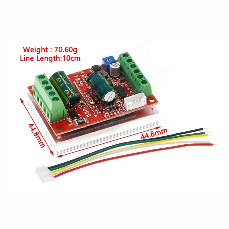 Трехфазный бесщеточный контроллер двигателя постоянного тока DC 6-60V 400W BLDC