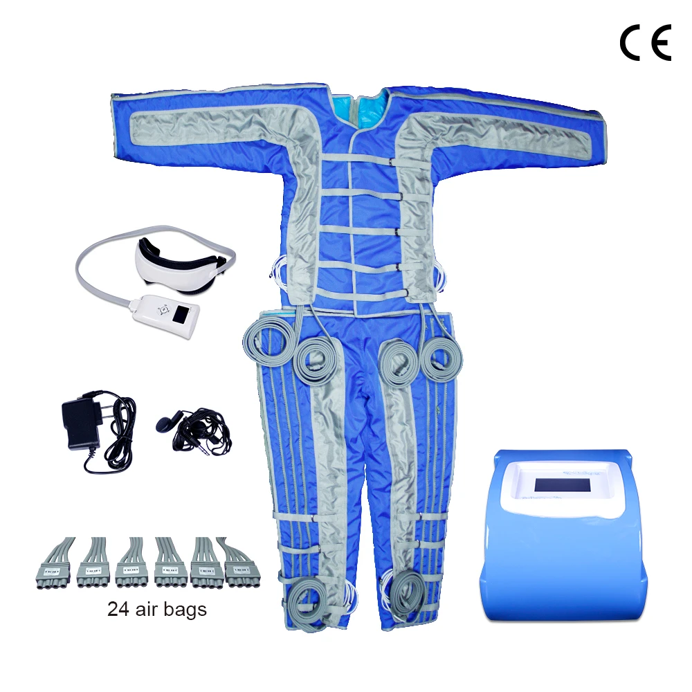 

2022 FAIR Electrostimulation Pressotherapy Air Compression Arm Leg Body Massage Infrared Heated Lymphatic Drainage Machine