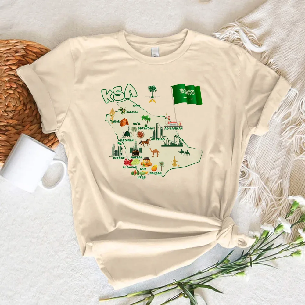 Женская футболка с принтом &quotКоролевство Саудовской Аравии&quot