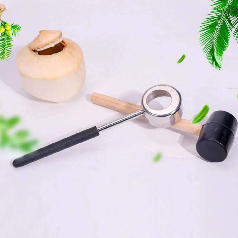 

Tool Opener Opening Meat Rubber Mallet Shell Puncher Mature Remover Set Tools Removal