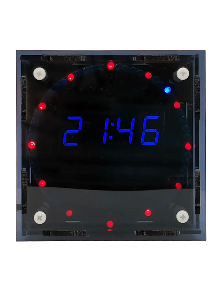 Diy Kit 5v Circuit Board Production Parts Assembly Light-control 51 Mcu Alarm Clock Training Element