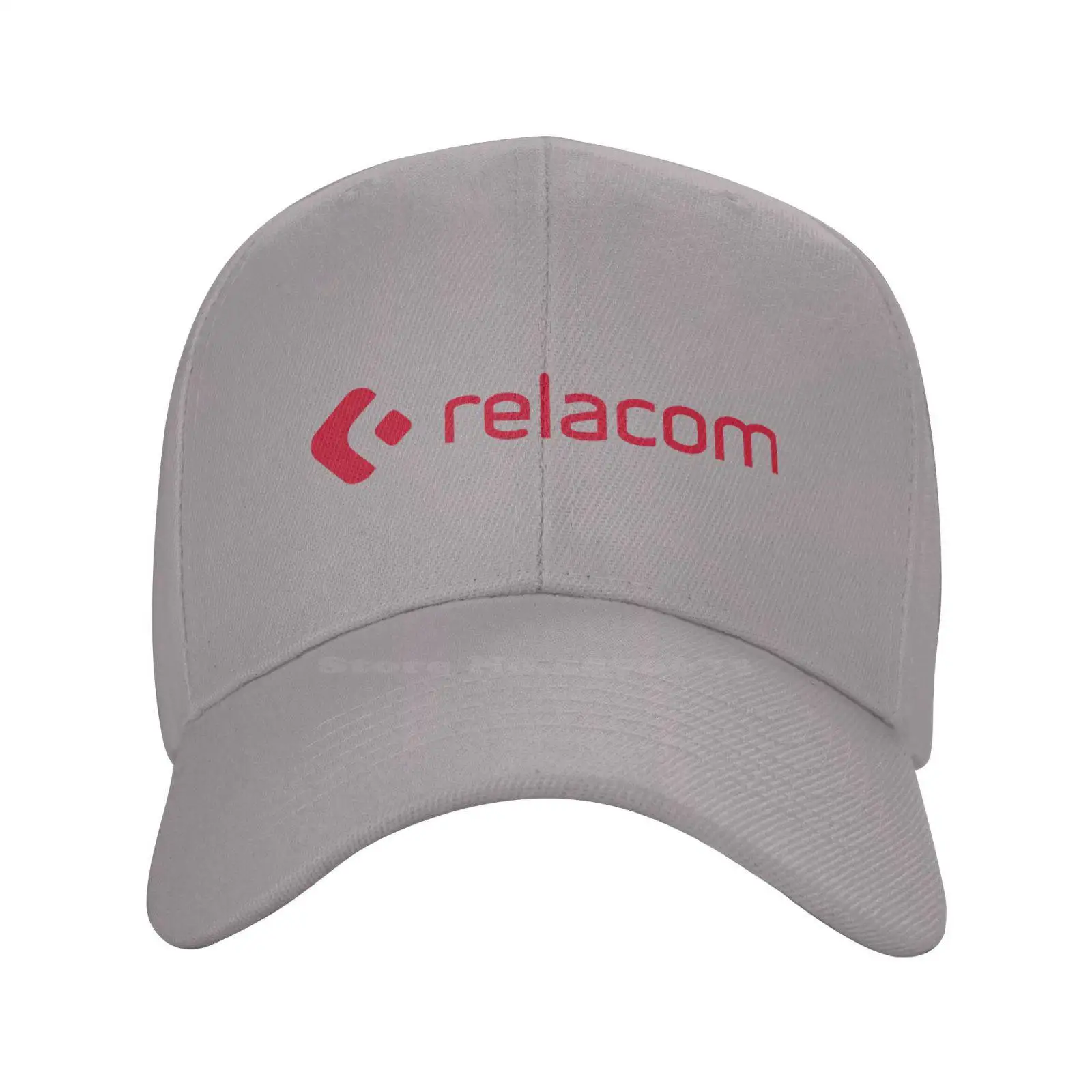 

Повседневная джинсовая бейсболка Relacom с принтом логотипа