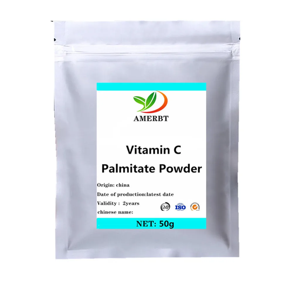 

2023 Hot Sell Vitamin C Palmitate Powder, Cosmetic Raw, Skin Whitening,Delay Aging free shipping