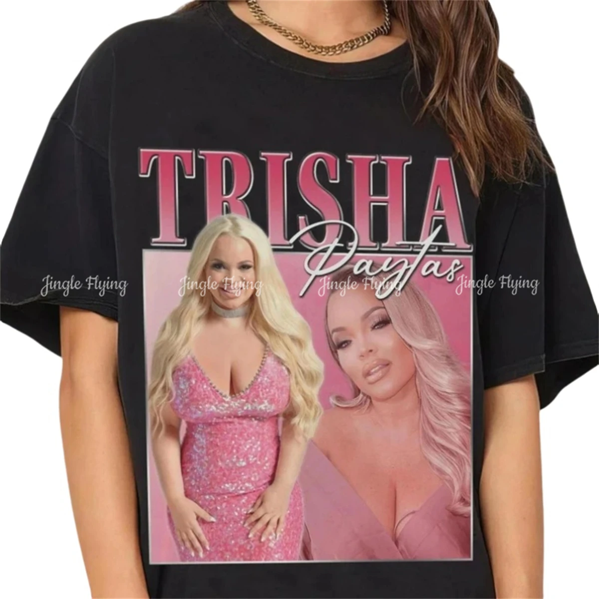 Trisha Paytas унисекс стиль подарок для фанатов футболка Свитшот винтажный человек