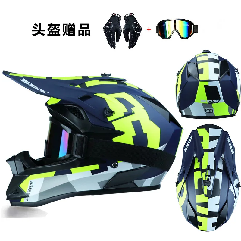 Шлем SLKE мотоциклетный для пересеченной местности мужчин и женщин