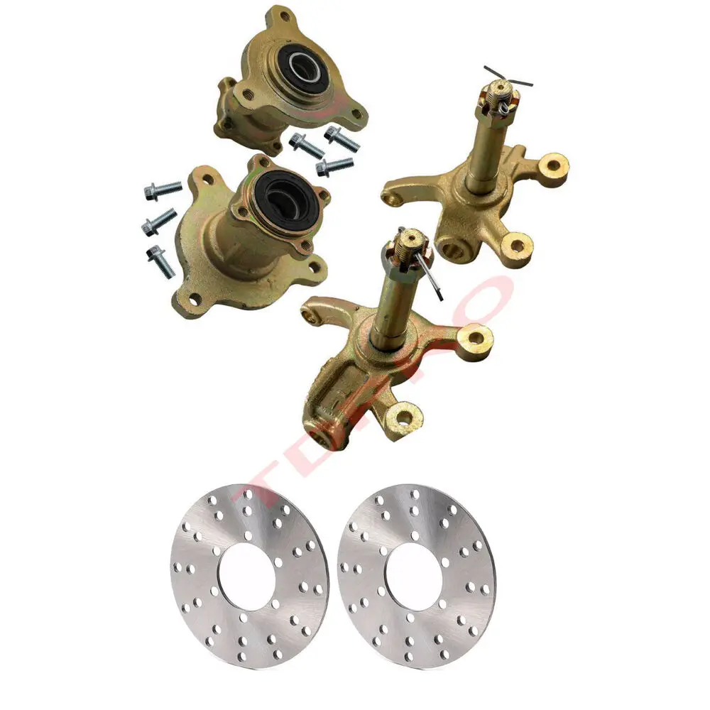 

Go Kart ATV 3 Stud передний колесный обод ступицы Stub комплект оси Rotor 110cc 125cc багги