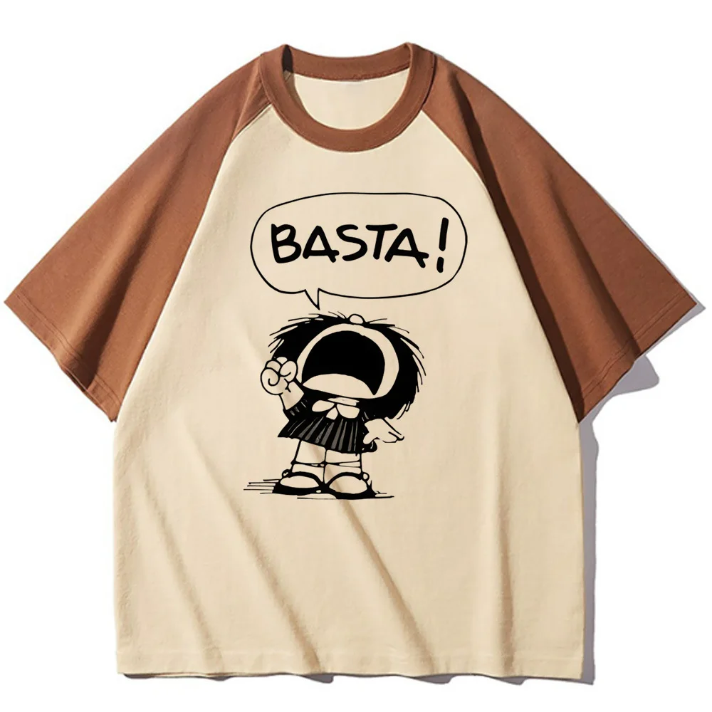 Basta tshirt teen Gothic Breathable Punk 80s anime Classic t-shirt harajuku Colorful Psychedelic