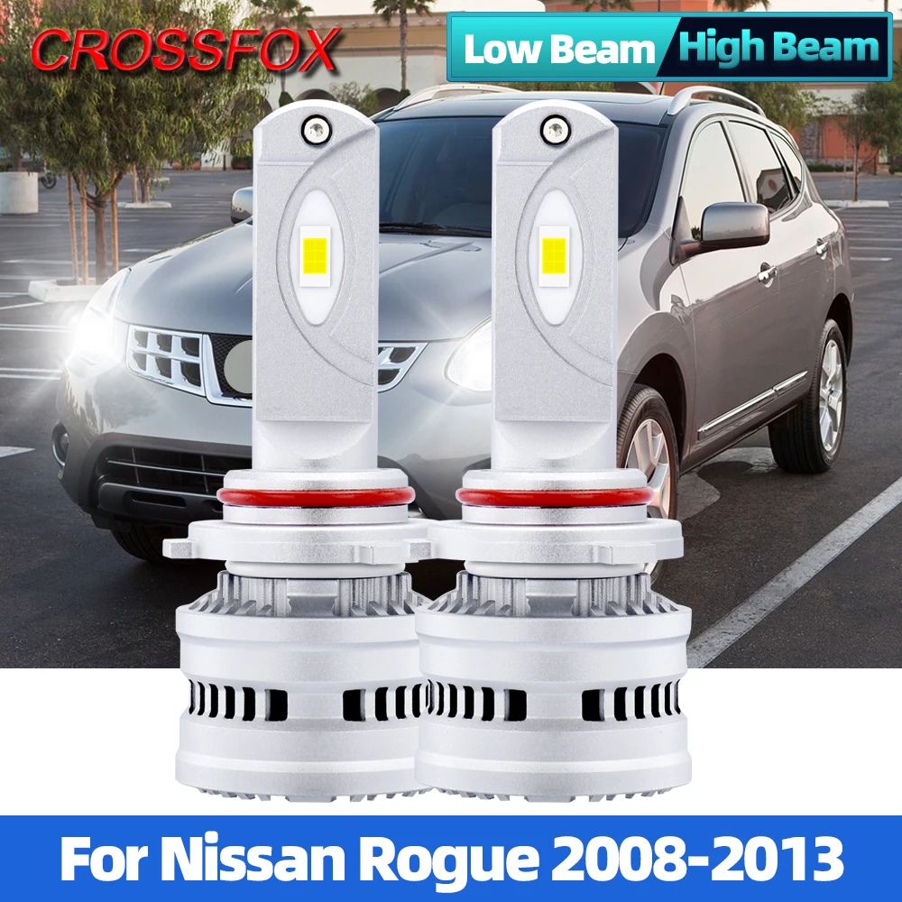 

LED Headlight Bulbs H11 9005 HB3 120W 12V 30000LM High Low Beam Lamps Headlamps Bulbs Lighting For Nissan Rogue 2008-2013