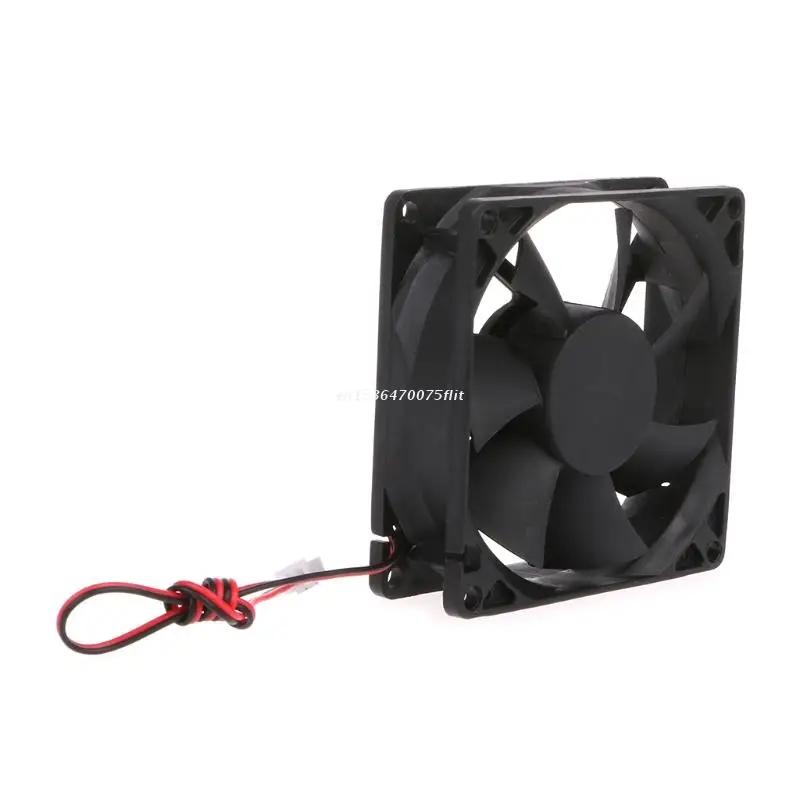 

12V 2-Pin 80x80x25mm PC Computer CPU System Heatsink Brushless Cooling Fan 8025 Dropship