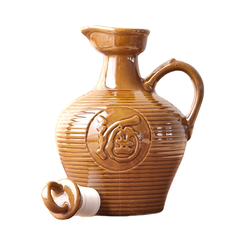 

Household Kettle Ceramic Jug Portable Container Accessory