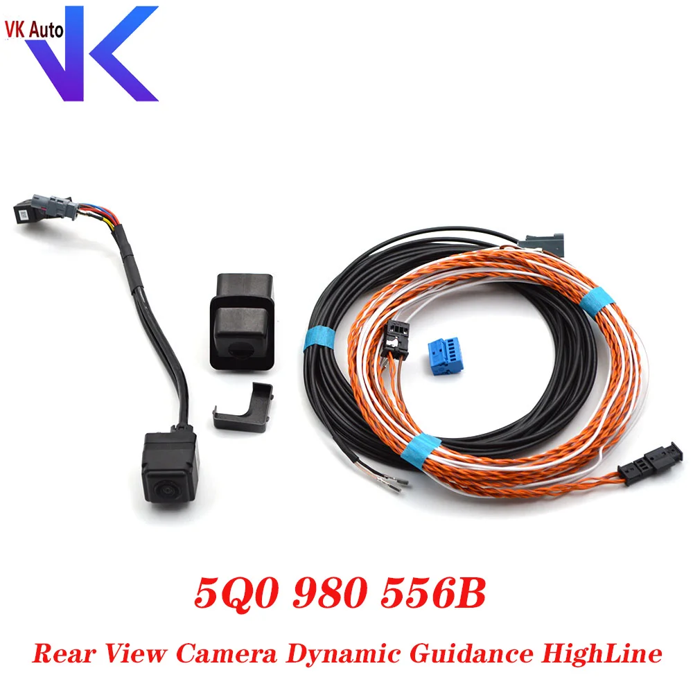 

Для MQB MIB 2 PRO для камеры заднего вида A3, динамическое руководство HighLine 5Q 0980556 B 5Q0 980 556 B