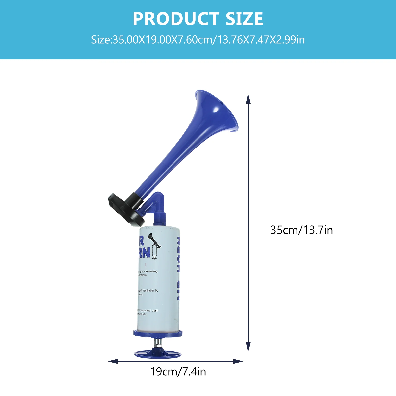 2 шт. воздушные рожки для вечеринок спортивная катание на лодках предупреждение