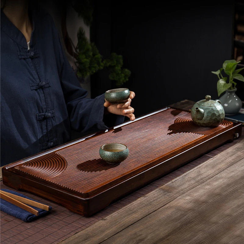 

Сервировочный стол бамбуковые чайные подносы маленький кунг-фу Pu Erh китайские чайные подносы Роскошные винтажные Tee Tablett офисные аксессуары WK50TT
