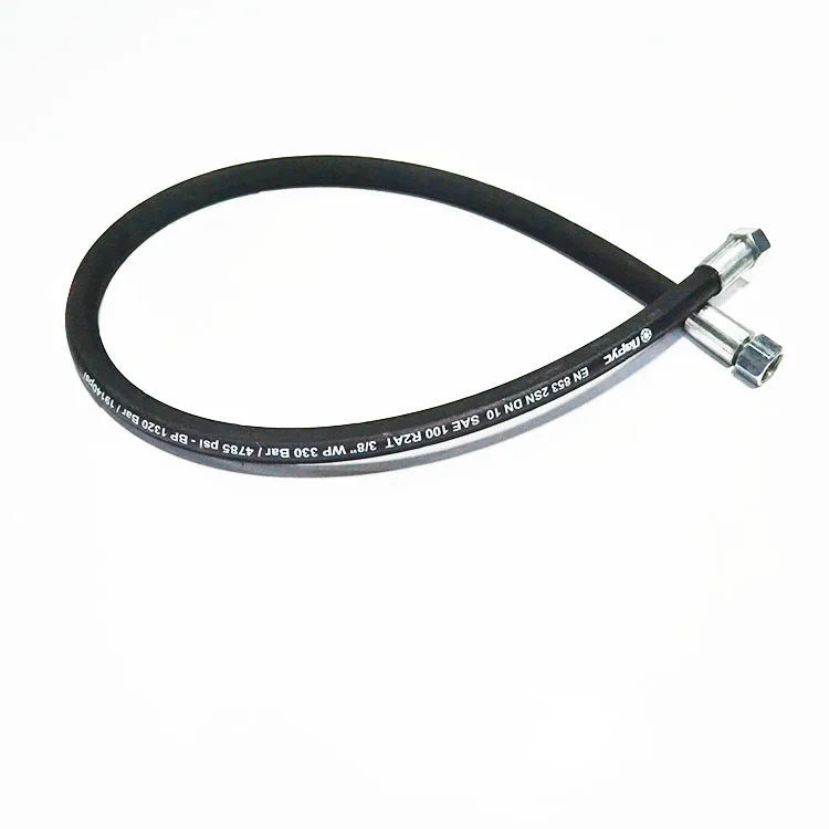 

Hot selling Hydraulic Cylinder Parts black hose 24 1M