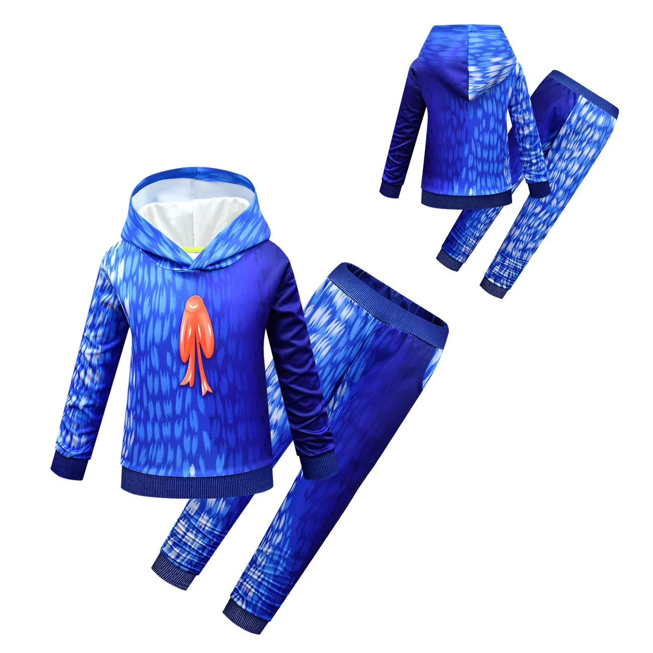 

New Kids Clothes Sets Poppy Playtime Hoodies Sports Suit Long Sleeve Tops and Pants 2pcs Children Halloween Costumes sets