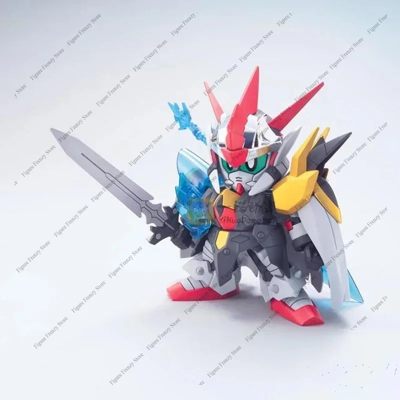 Фото Специальное предложение: Оригинальный сборный набор моделей Gundam Bandai, аниме-фигурка SD BB 378 Zero Gundam, коллекционная модель Gunpla, игрушка-фигурка для коллекционирования №5