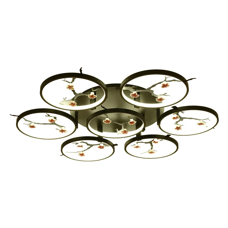 

Chinese Ceiling Lights Living Room Modern Lamp Restaurant Simple Led Ceiling Light Fixture Atmosphere Household Lighting Bedroom