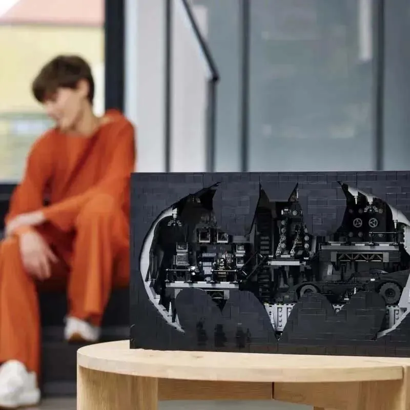 76252 Batcave Shadow Box Классическая модель игрушки для детей и мальчиков подарки на день