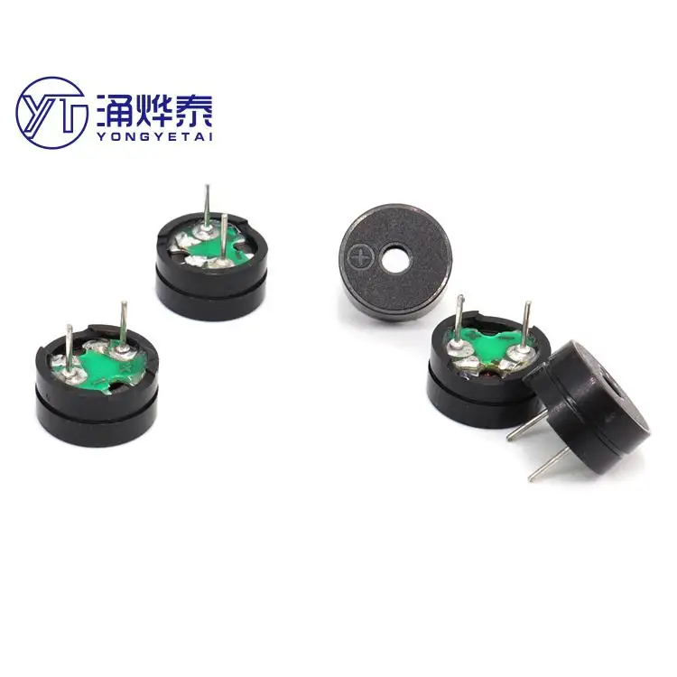 

YYT 20PCS HC-12065 pin buzzer 12*6.5MM passive split electromagnetic buzzer 16 ohm 1.5V-3V