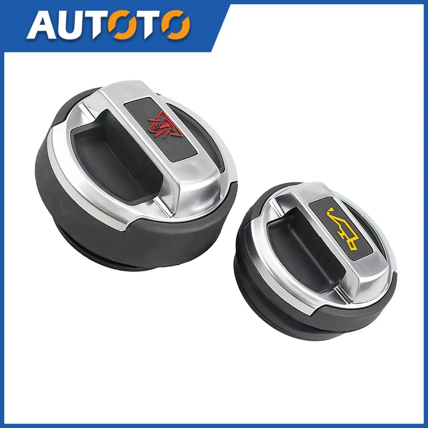 

2 шт. комплект крышек расширительного бачка охлаждающей жидкости и масляного наполнителя # 420103485 Б 420121321 Для AUDI Q7 A8 SEAT SKODA VW FORD VOLVO