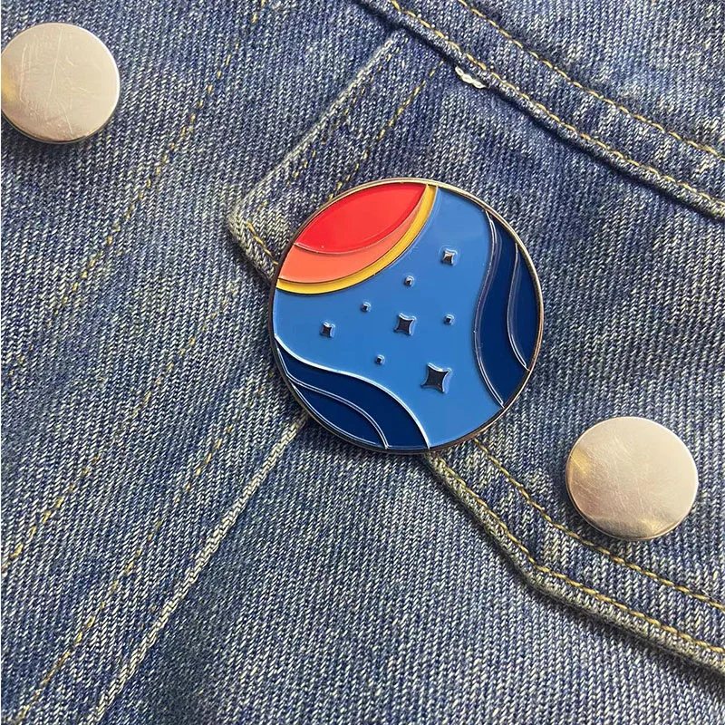 

Game Starfield Necklace Cosplay Costumes Accessories Alloy Badge Pendant Brooch Halloween Accessories Prop Gift