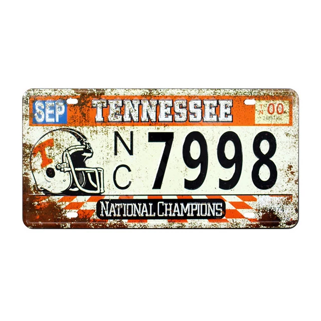 Американская Флорида Техас Мэриленд Миссисипи номерной знак потертый винтажный