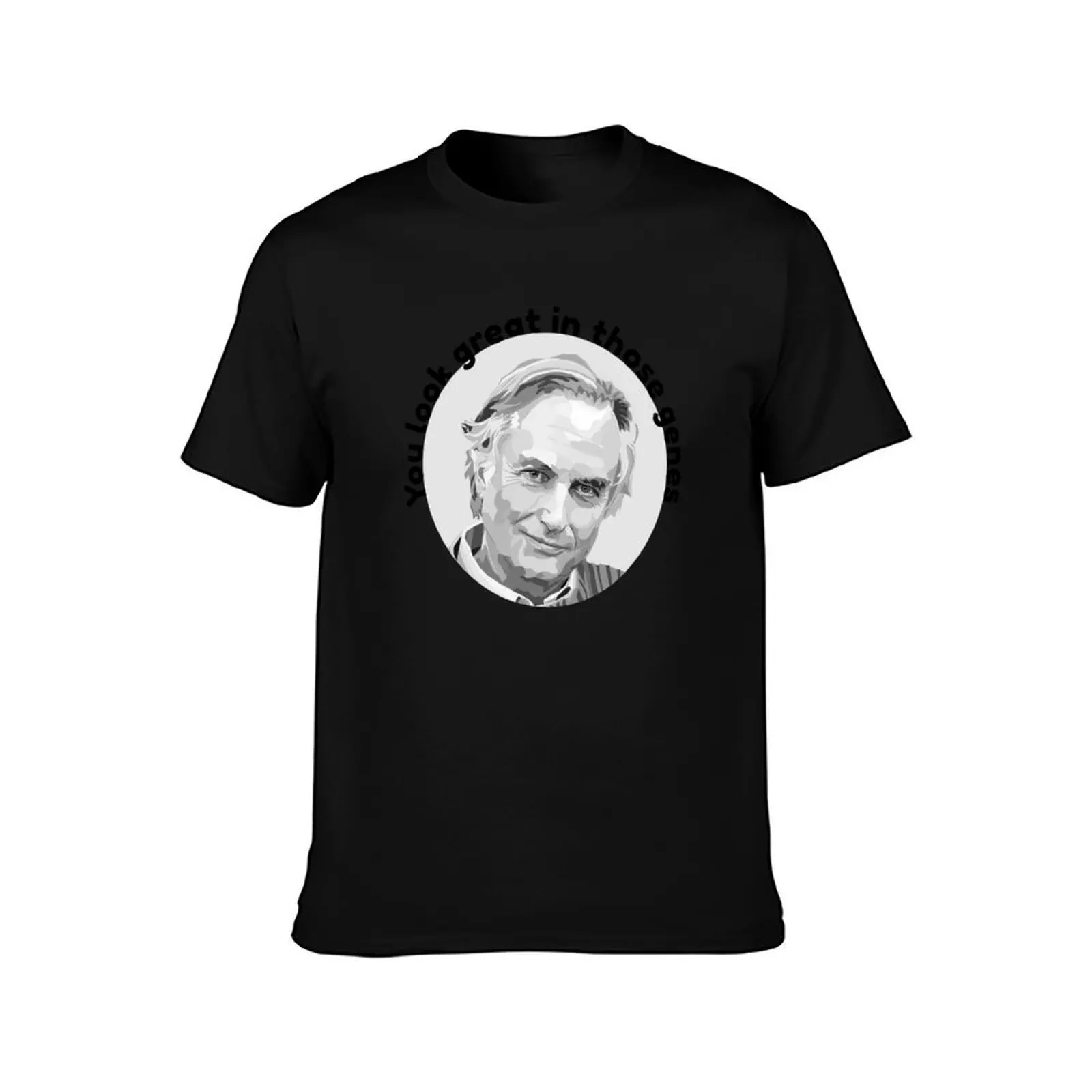 Фото Футболка Dawkins Love, забавные футболки, мужская футболка, дизайнерские футболки с аниме для мужчин, футболка №2