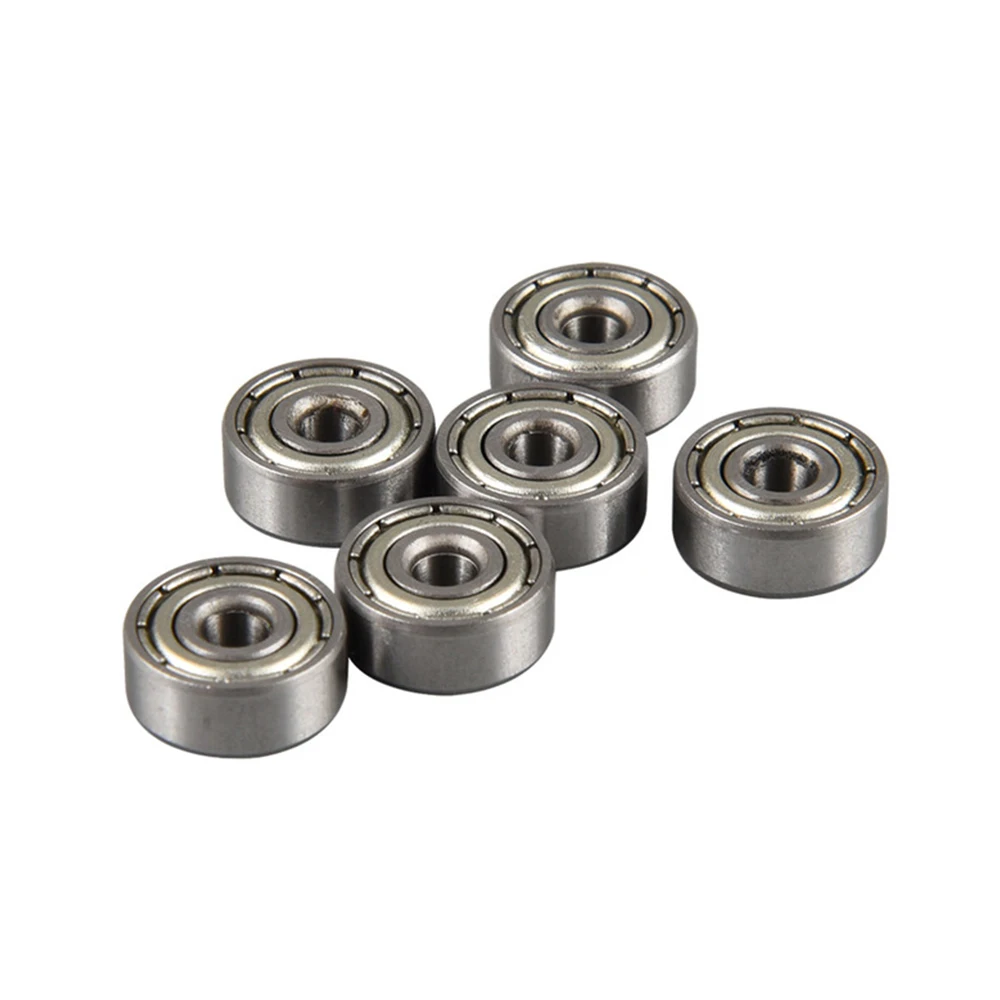 

10PCS 623ZZ Ball Bearings 3x10x4mm Bearing Miniature Ball Shielded Radial Bearings Silver Chrome Steel
