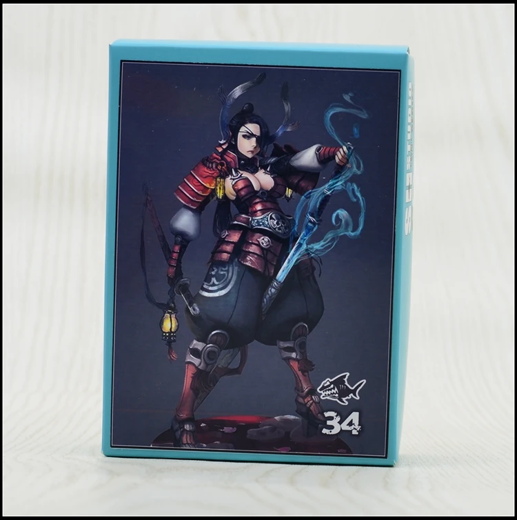 

GK 1/35 35mm Resin Figure Unpainted Model Kit KD34 SAMURAI Armor Samurai Resin GK Resin Model Garage Kit