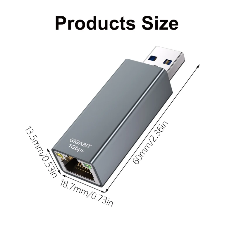 Адаптер сетевого кабеля Ethernet LAN USB/USB C к адаптеру для телефонов Прямая поставка