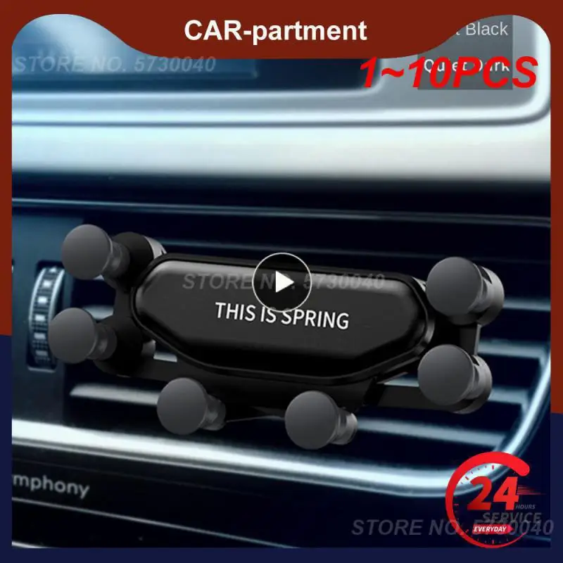 

Автомобильный держатель для телефона, универсальный гравитационный зажим с креплением на вентиляционное отверстие, подходит для смартфонов iPhone 11, XS MAX, 1-10 шт.